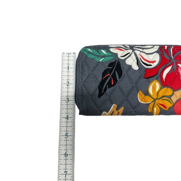 Vera Bradley RFID Tech Gray Coastal Paradise Wristlet New With Tags - Picture 9 of 9